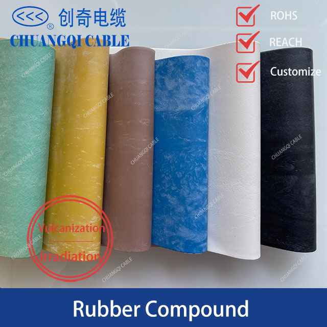 China/EU/America/Japan-Sheet Rubber Material for Cable Rubber Compound-Environmental and LSOH