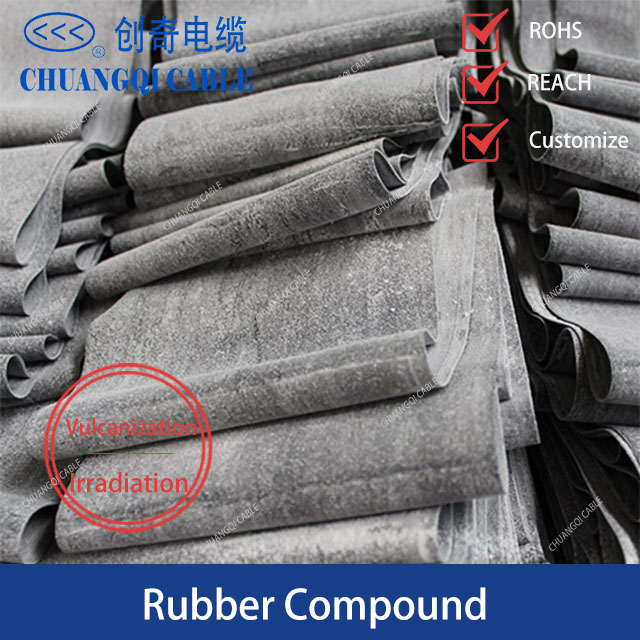 China/EU/America/Japan-Sheet Rubber Material for Cable Rubber Compound-Environmental and LSOH